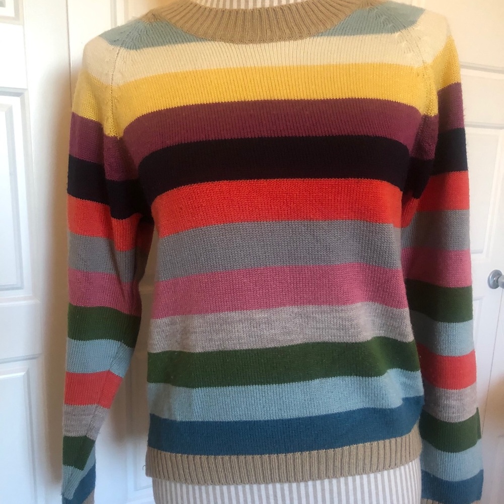 Multicolored Stripe Sweater